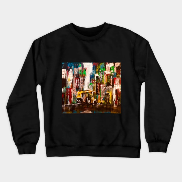 The Rickshaw Crewneck Sweatshirt by hemantgore